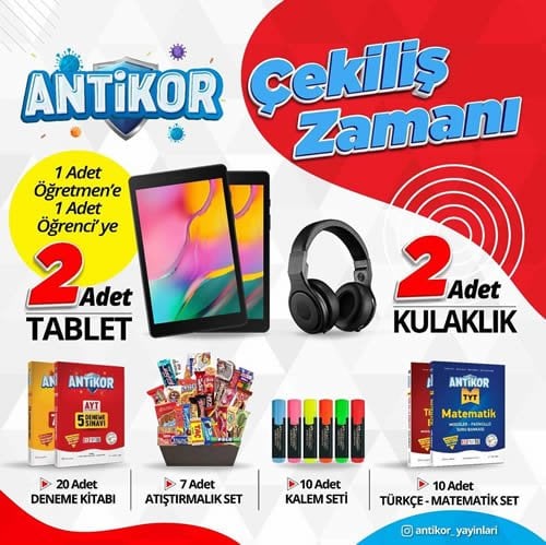 Antikor Yayınları Talihlileri